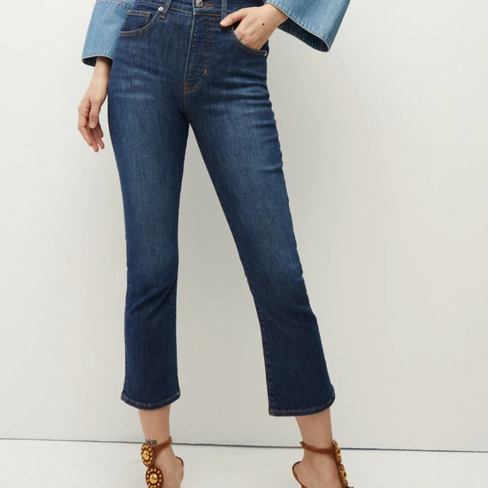 Veronica Beard, Carly Kick Flare, High rise, secret skinny pockets